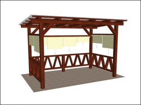 PERGOLA HELGA 400B