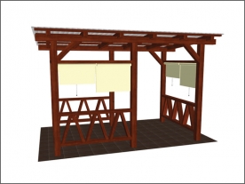 PERGOLA HELGA 400