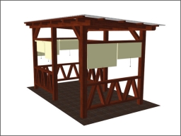 PERGOLA HELGA 400