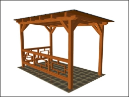 PERGOLA HELGA 400D