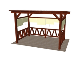 PERGOLA HELGA 400B